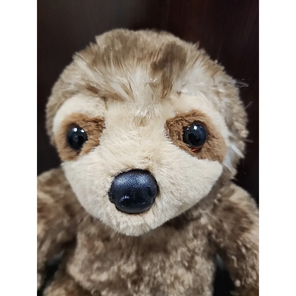 Build-A-Bear Workshop - Sloth Plush, 18" Stuffed Animal Toy w/Hook & Loop, Brown - Picture 2 of 9